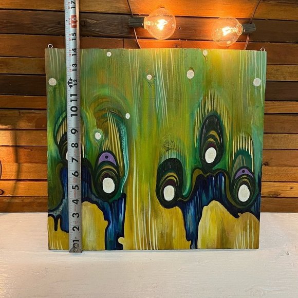 15.5”x 14” original acrylic on board - Picture 5 of 5